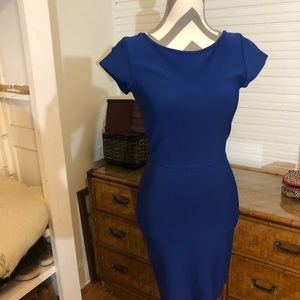 BCBG royal blue bandage like dress
